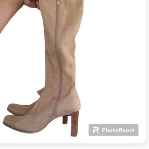 Pesaro knee high zip up boots